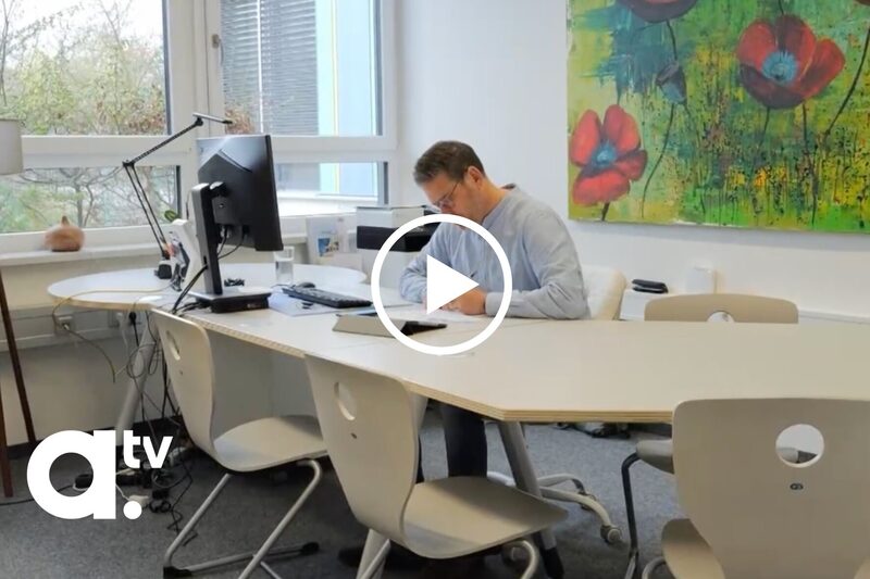 a.tv-Beitrag zum Lehrertausch an der Bischof-Ulrich-Realschule Augsburg