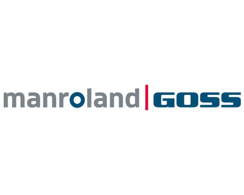 Logo manroland Goss, Partner der Bischof-Ulrich-Realschule Augsburg